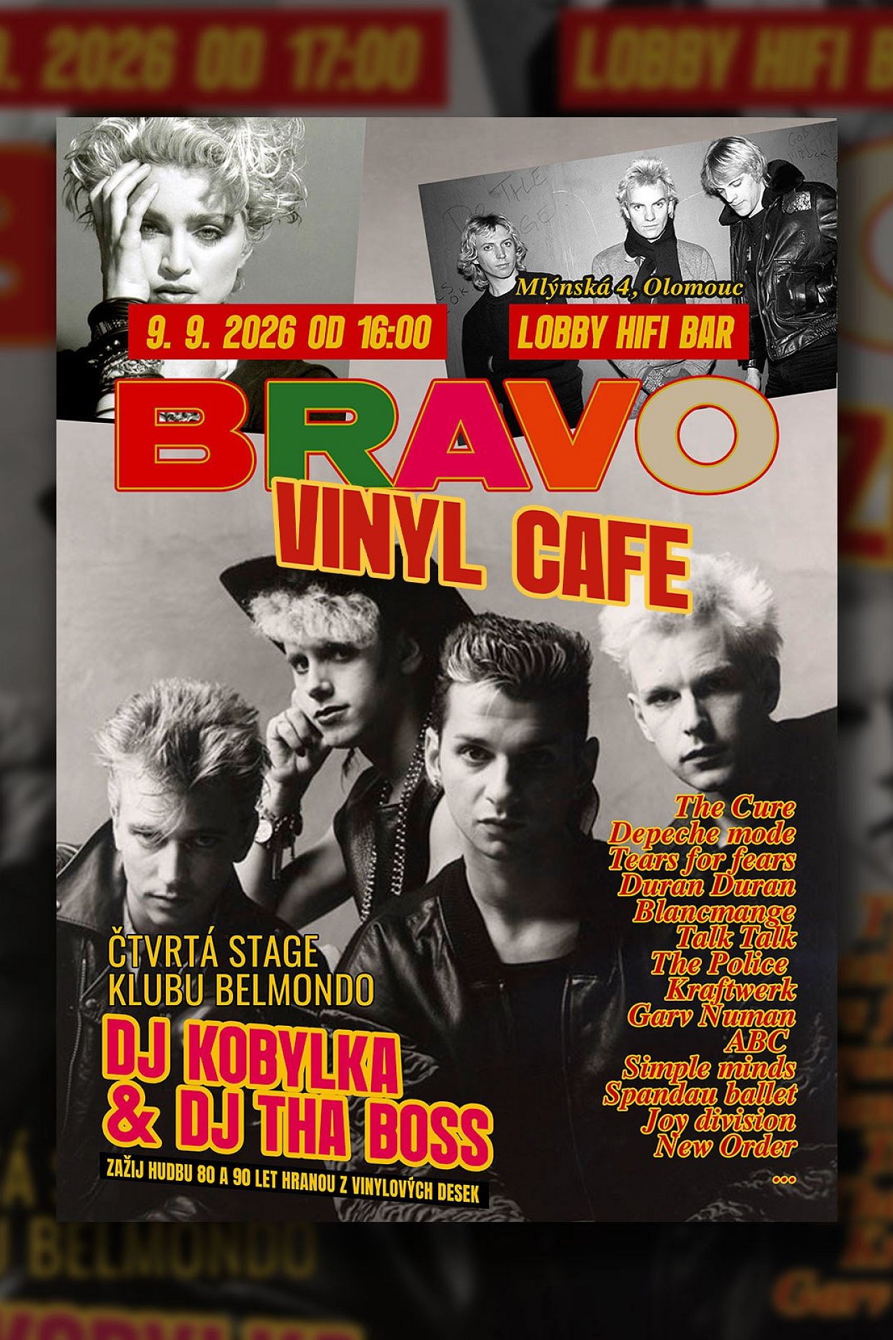 Bravo vinyl café 9.9.2026
