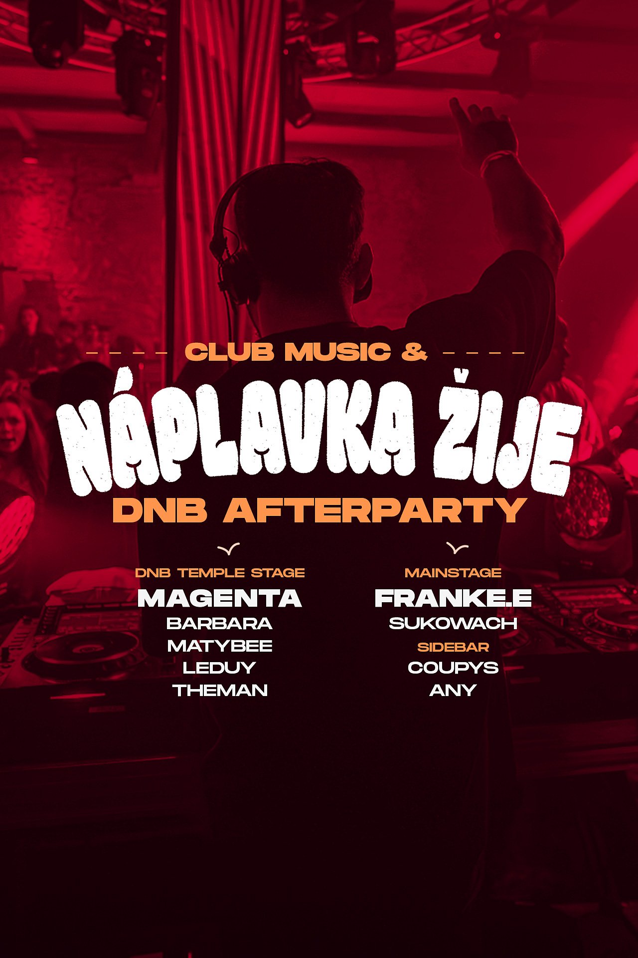 Náplavka žije afterparty 14.6.2025