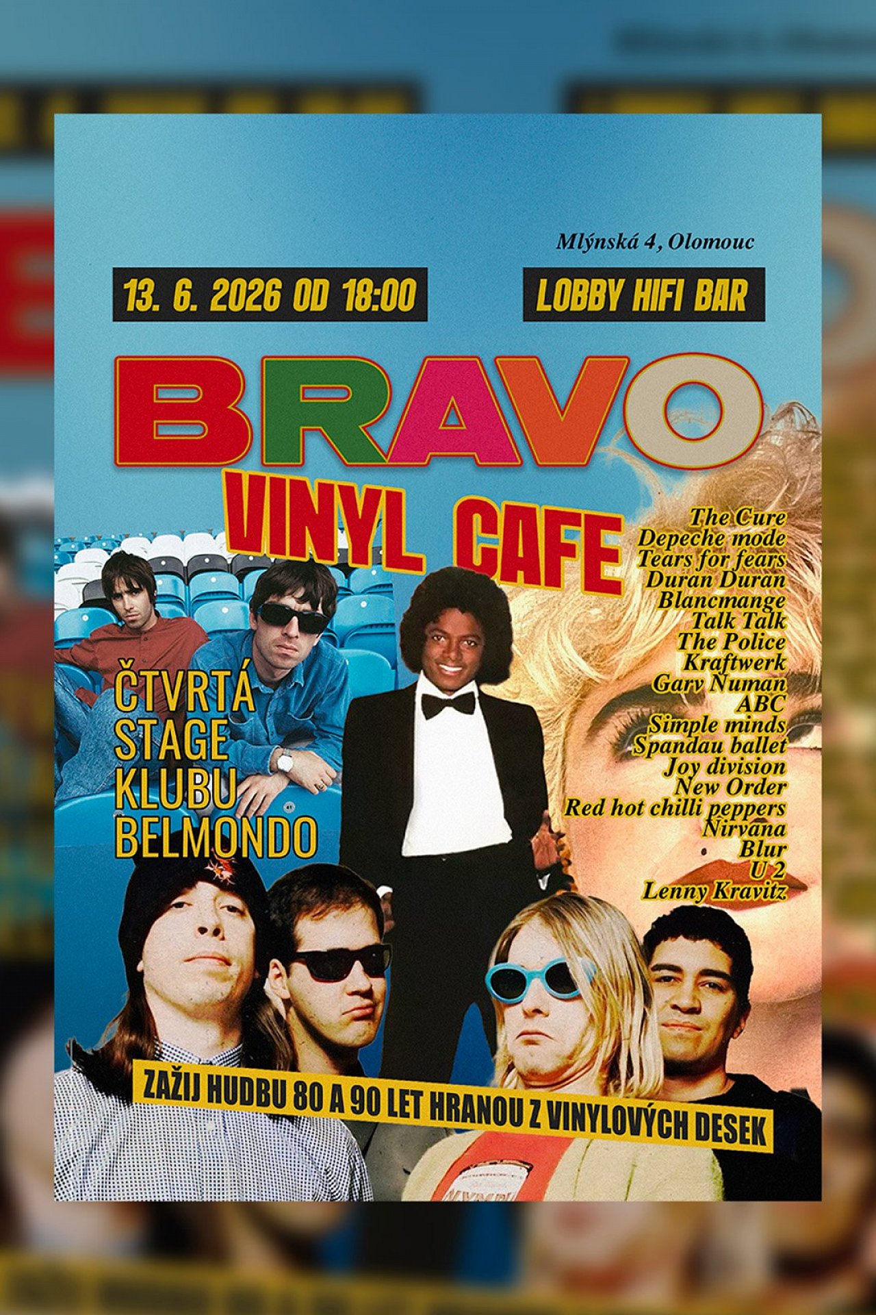 Club Music + Bravo vinyl cafe 13.6.2026